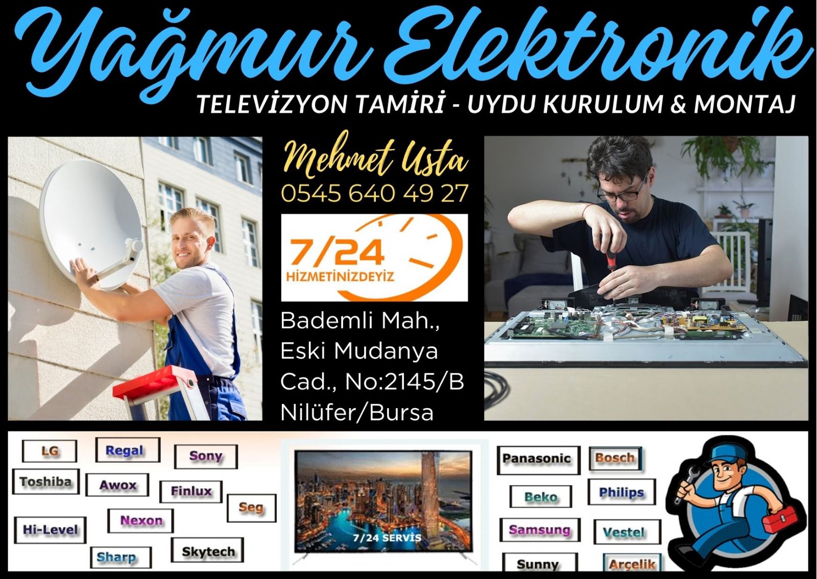 Bademli Televizyon Tamircisi